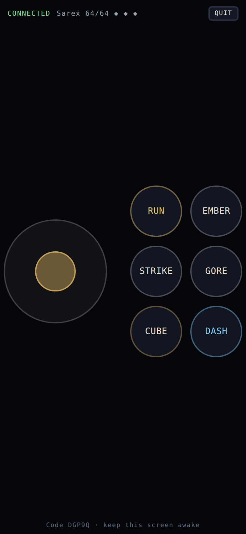 Phone as a controller